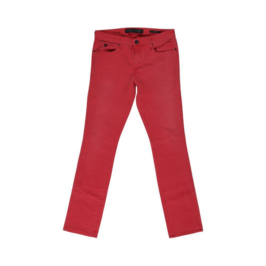 Guess – Rote Jeans und Hose aus Baumwolle