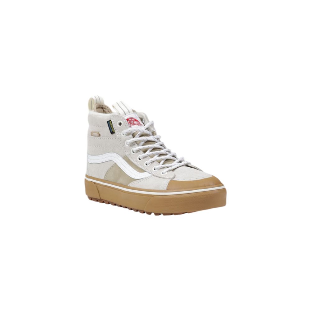 Vans – Beige Ledersneaker