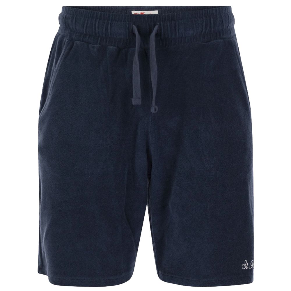 MC2 Saint Barth – Blaue Baumwollshorts