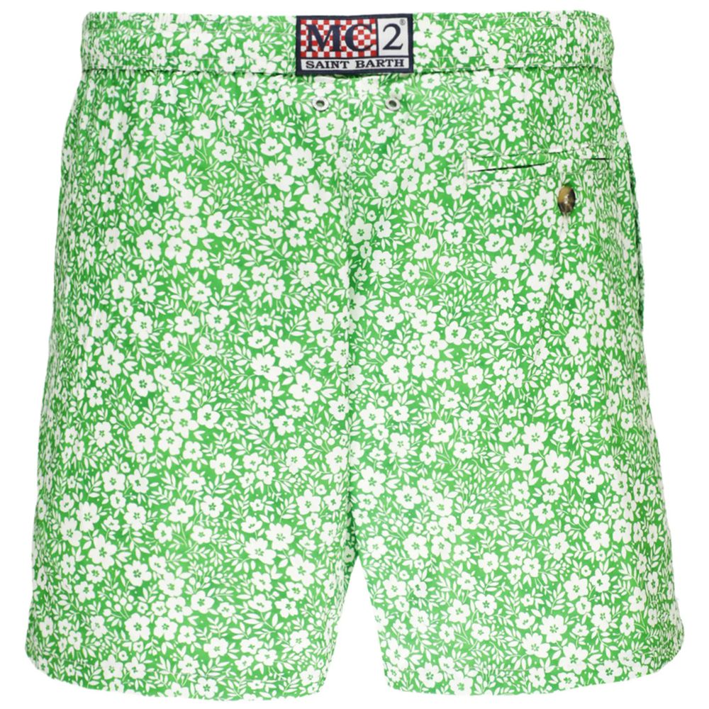 MC2 Saint Barth Grüne Bademode aus Polyester