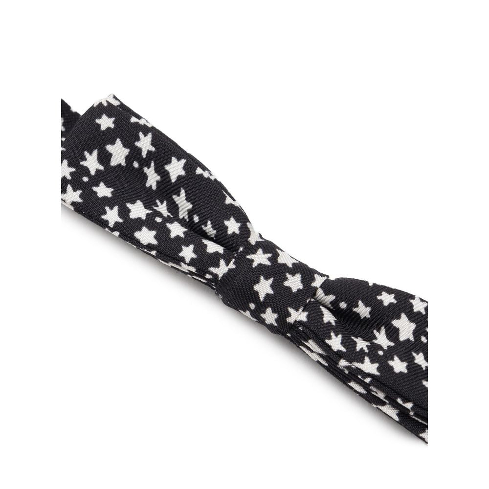 Dolce & Gabbana Black Silk Ties & Bowty