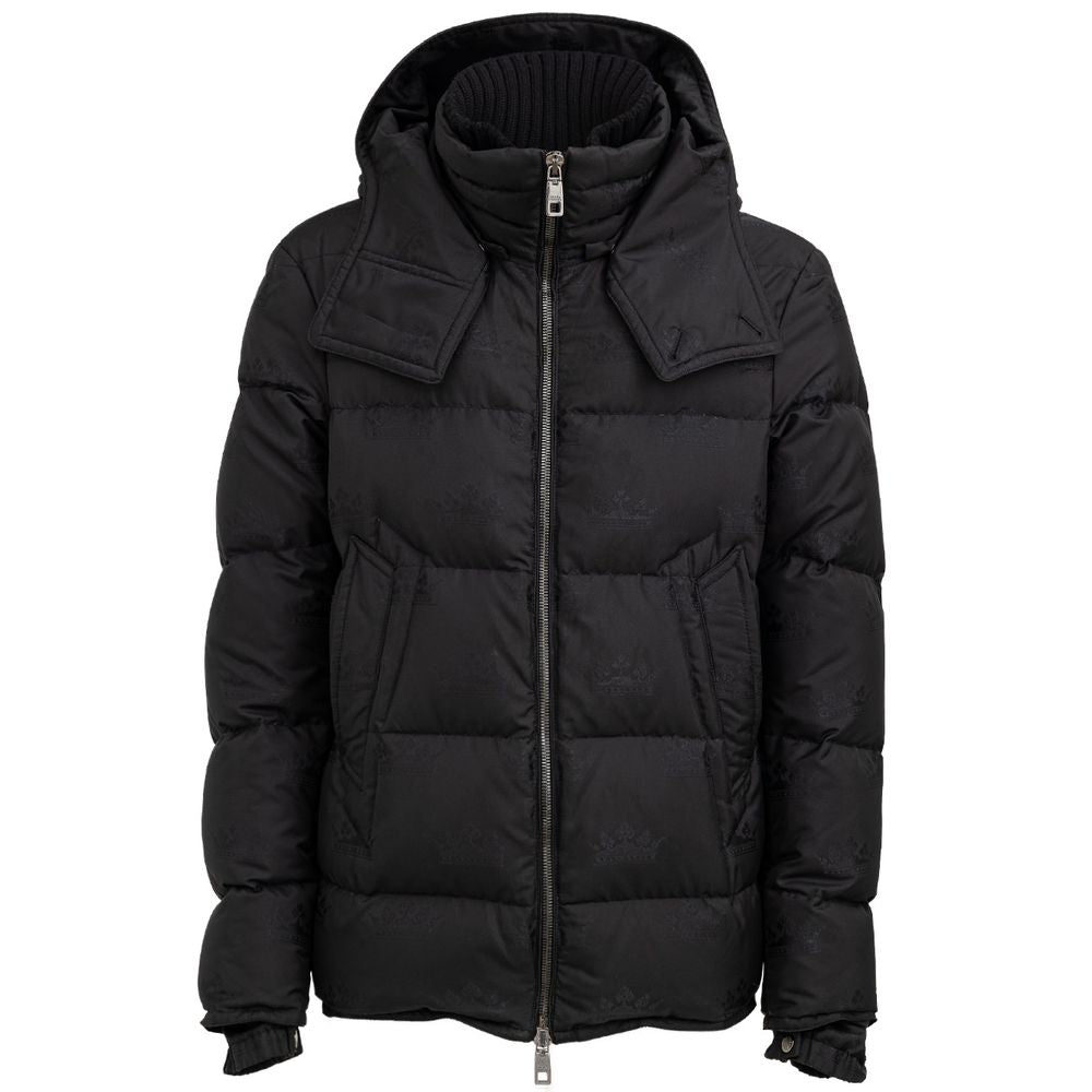 Dolce &amp; Gabbana Schwarze Baumwolljacke