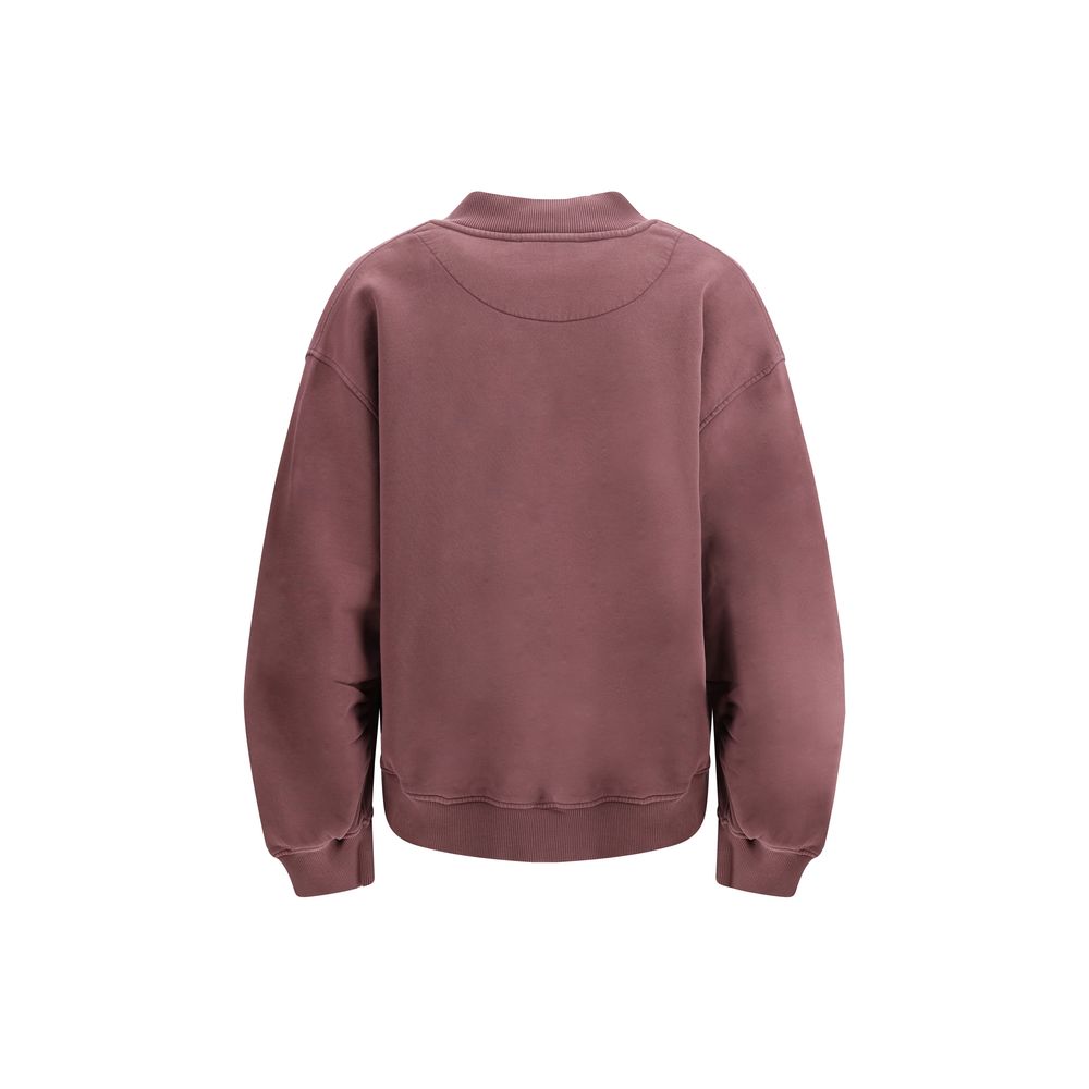 The Attico – Kurzes Sweatshirt mit V-Ausschnitt