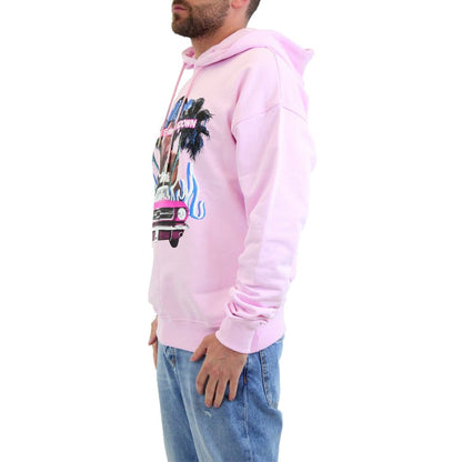 Comme Des Fuckdown Pink Cotton Sweater