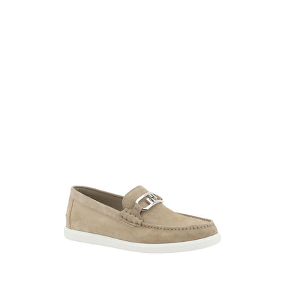 Fendi Loafer aus Wildleder