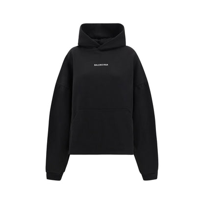 Kapuzenpullover mit Balenciaga-Logo