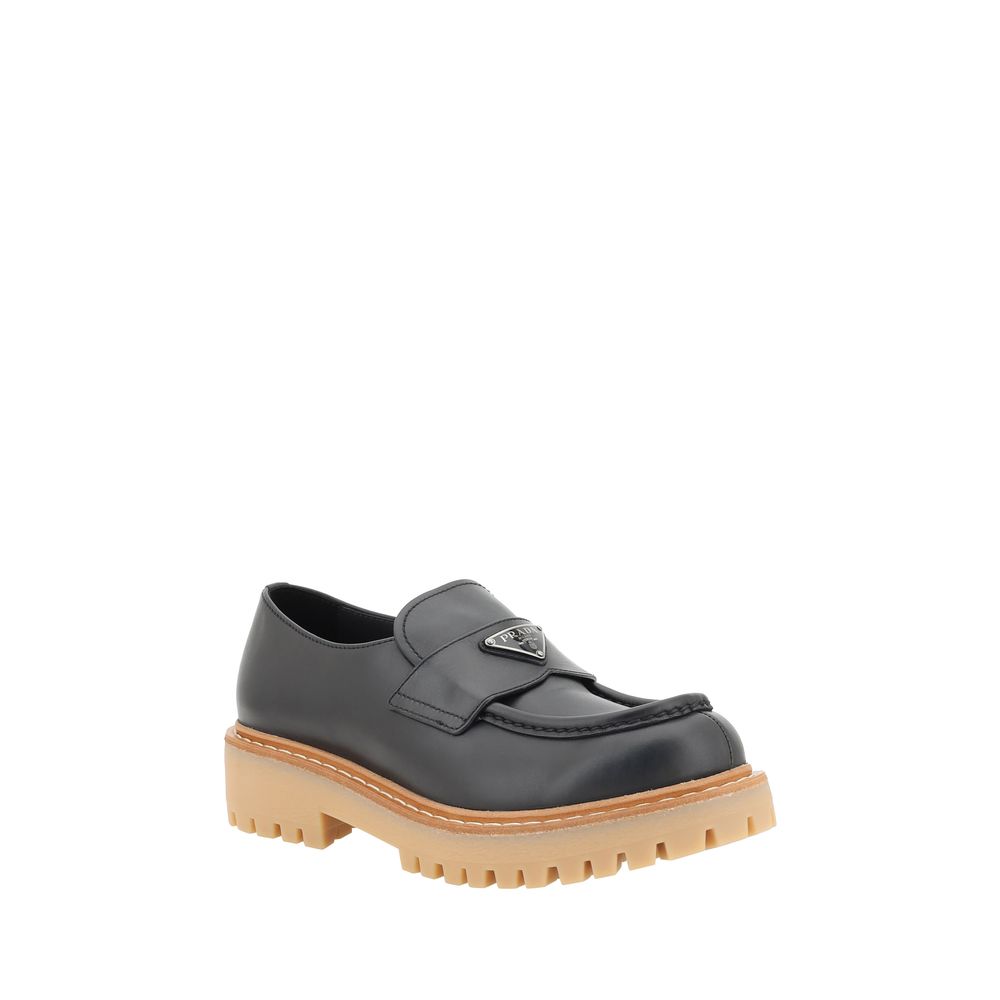 Prada Leder-Loafer