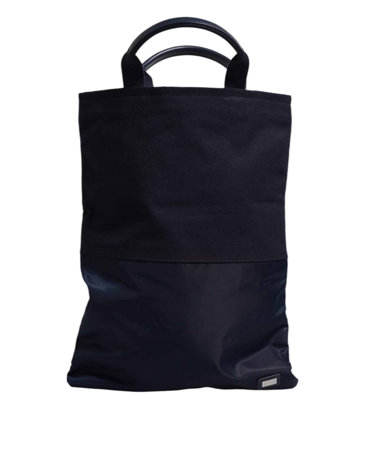 Dolce & Gabbana Dark Blue Nylon Shoulder Baby Tote Diaper Bag