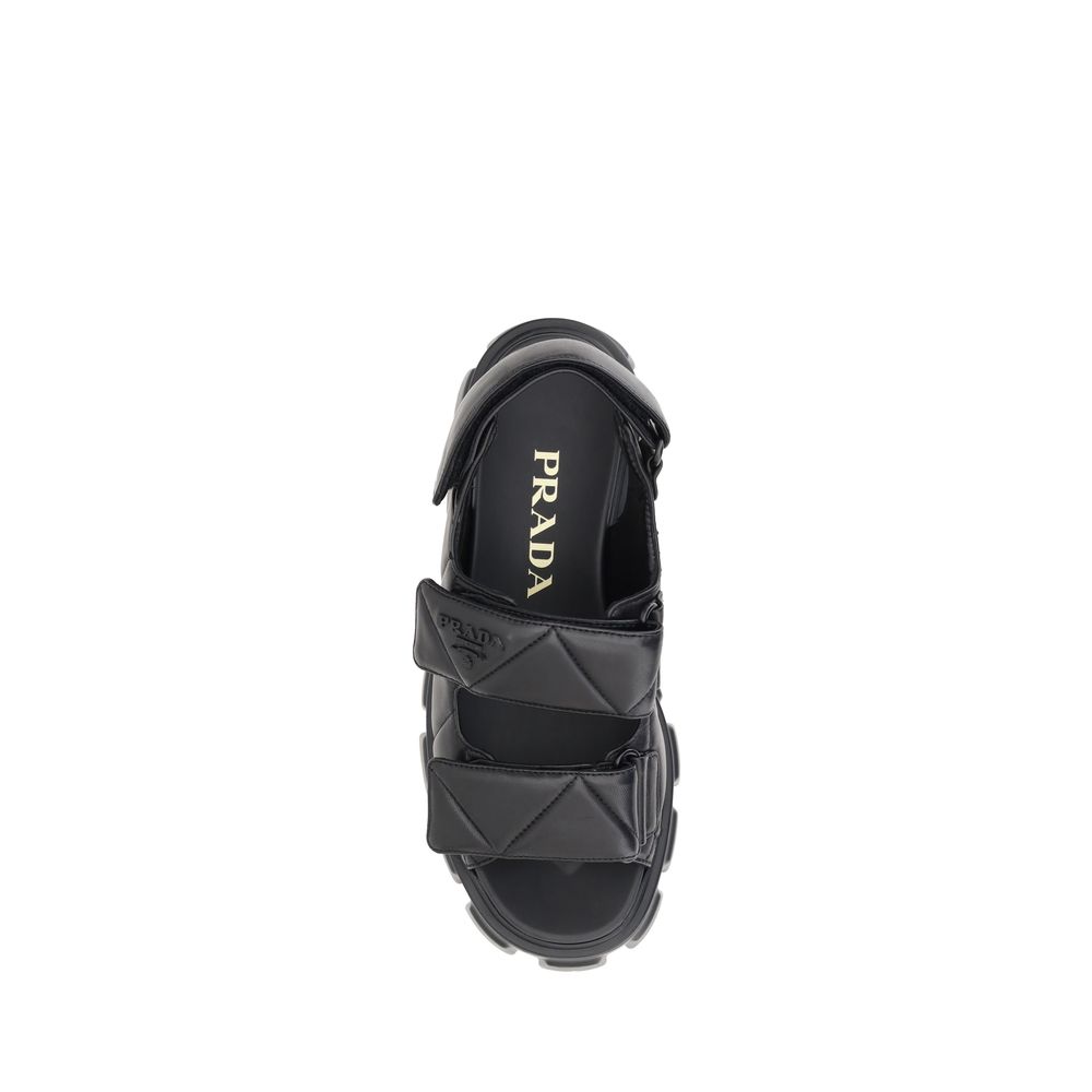 Prada Sandalen mit Profilsohle