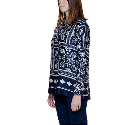 Street One Blue Viscose Sweater