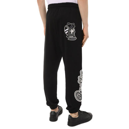 Comme Des Fuckdown Black Cotton Jeans & Pant