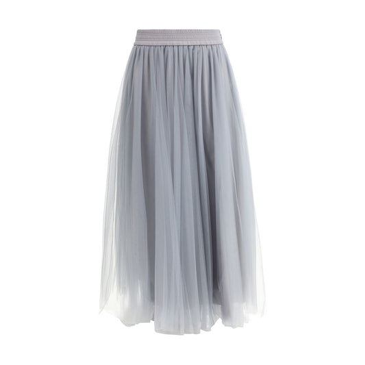 Fabiana Filippi tulle Midi Skirt