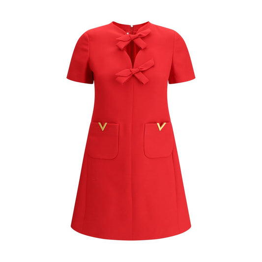 Valentino Pap Mini Dress with cut-out