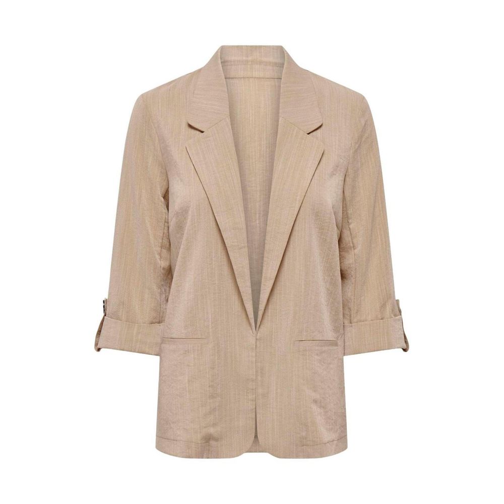 Only Beige Anzüge und Blazer aus Viskose