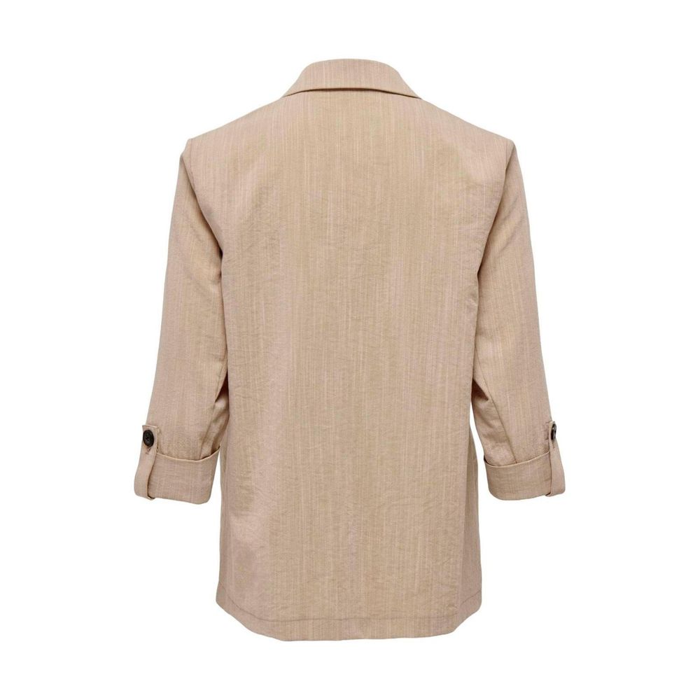 Only Beige Anzüge und Blazer aus Viskose