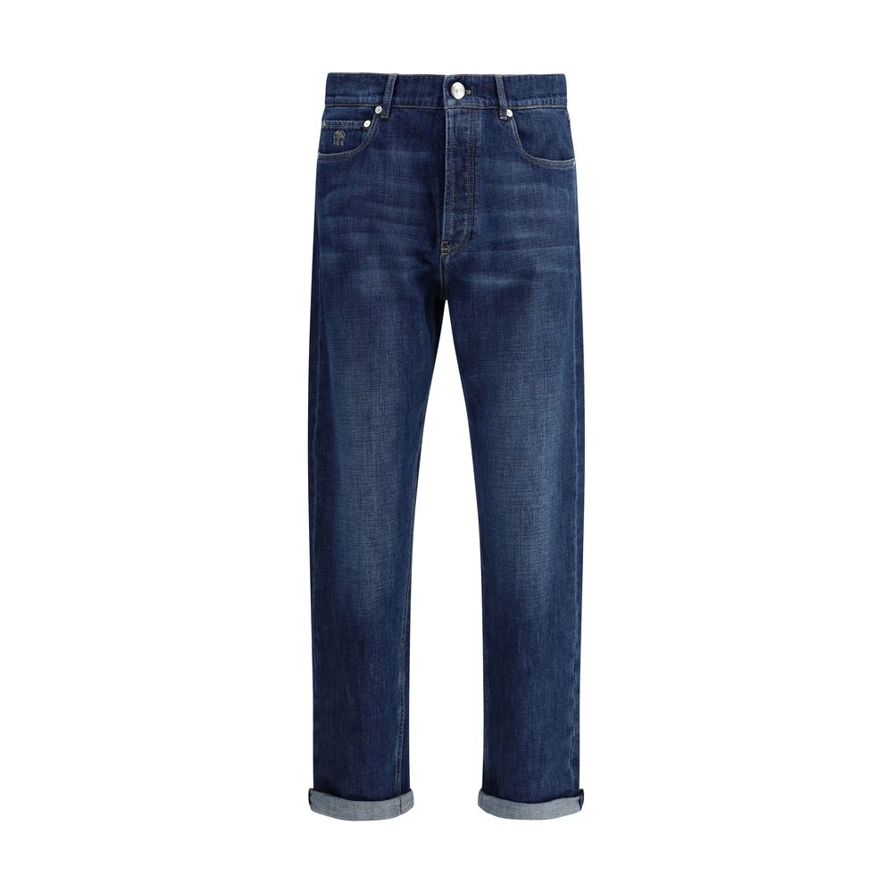 Brunello Cucinelli Cuffed Jeans