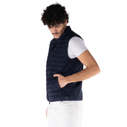 People Of Shibuya Green Polyester Men's Vest