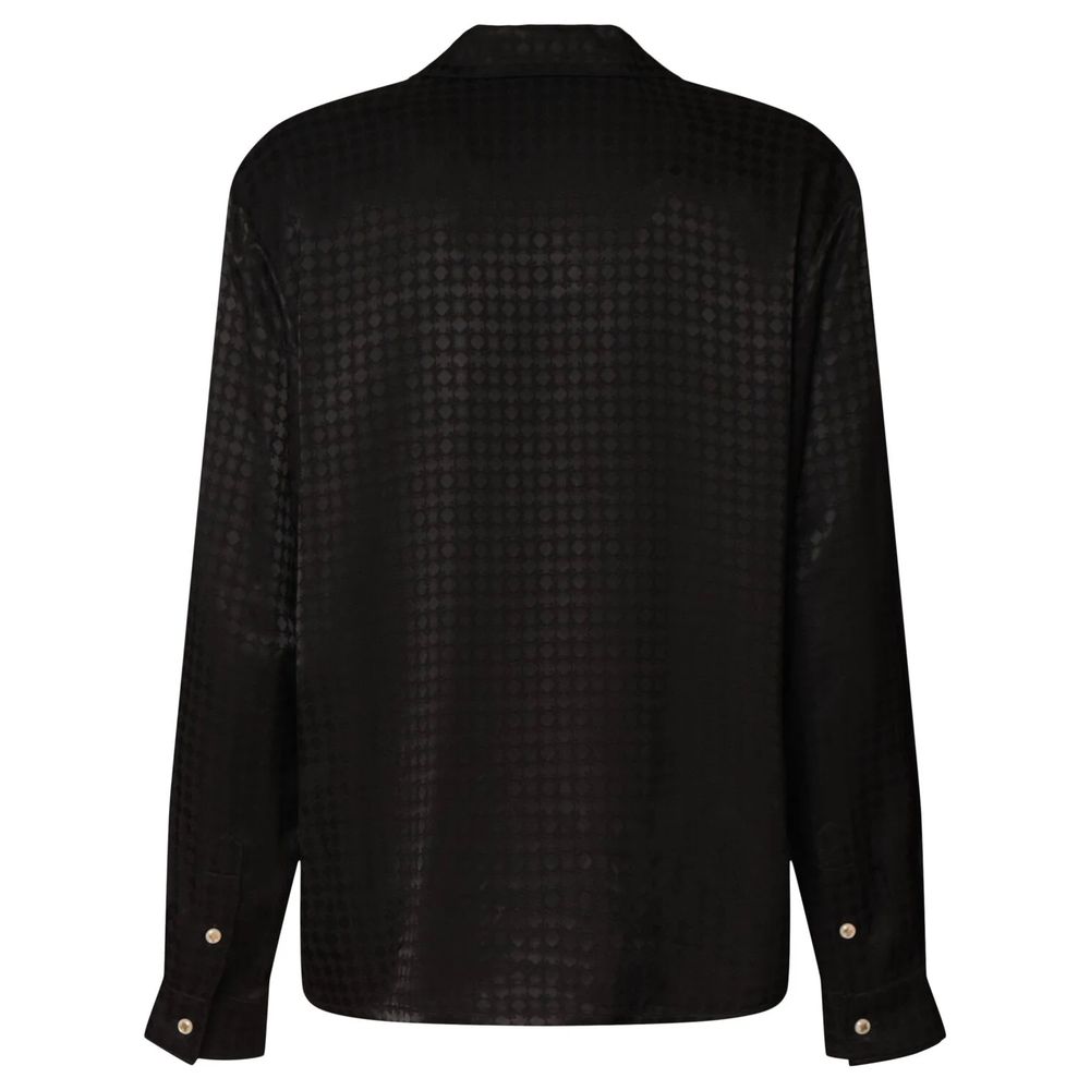 Amiri Black Viscose Shirt