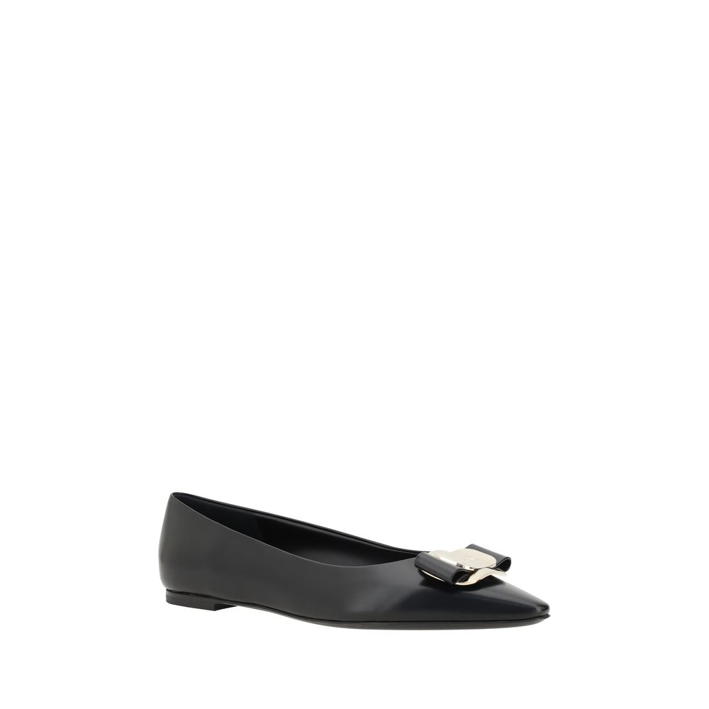 Ferragamo Ballerinas mit Schleife