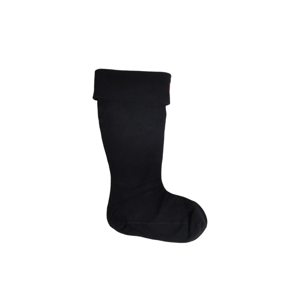 Hunter – Schwarze Socke aus recyceltem Polyester