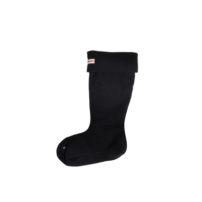 Hunter – Schwarze Socke aus recyceltem Polyester