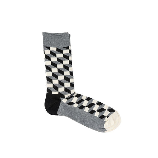 Happy Socks Graue Baumwollsocken