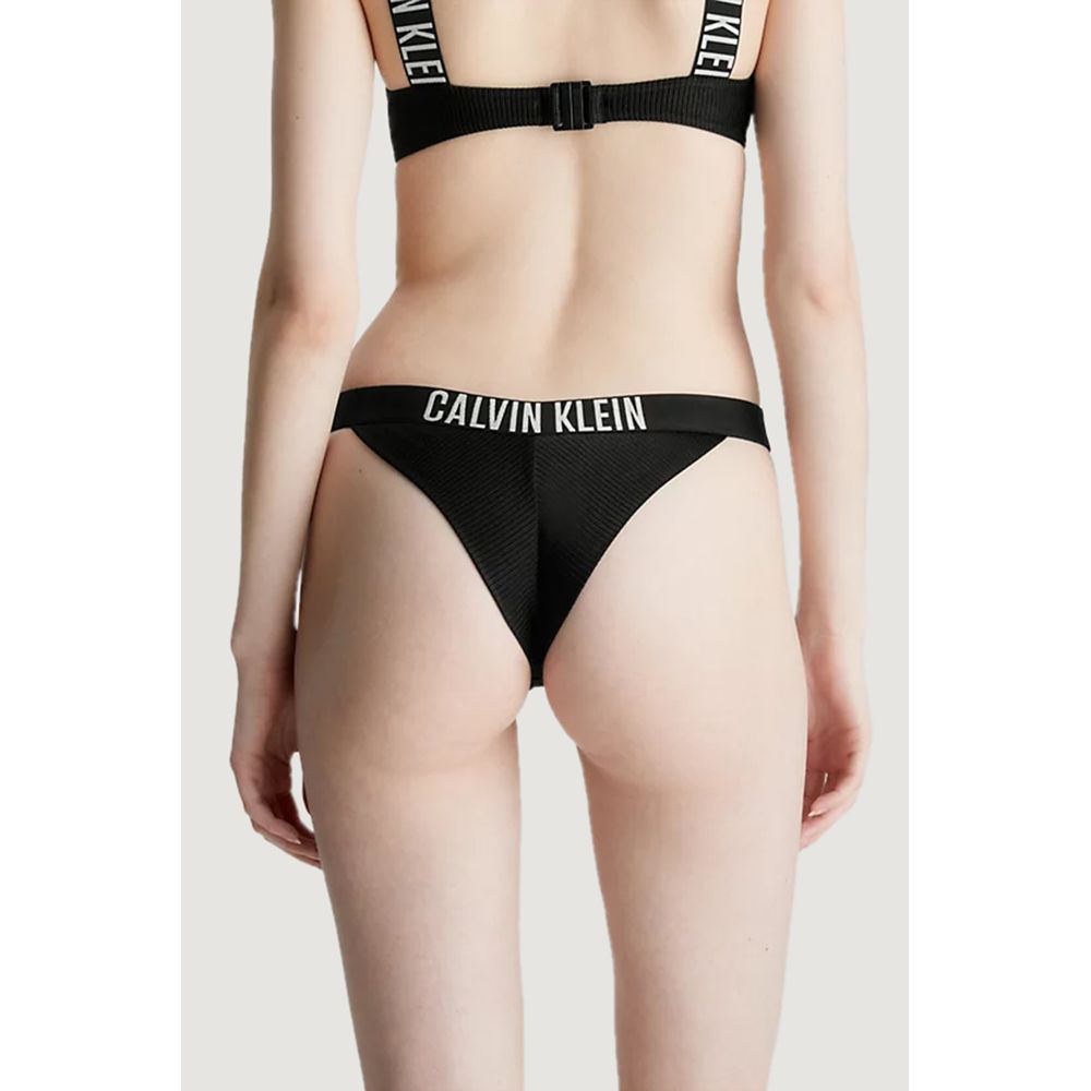 Calvin Klein Jeans Black Nylon Swimwear