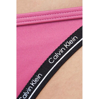 Calvin Klein Jeans Pink Polyester Swimwear