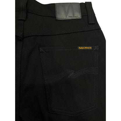 Nudie Jeans Schwarze Jeans aus Baumwolle für Herren