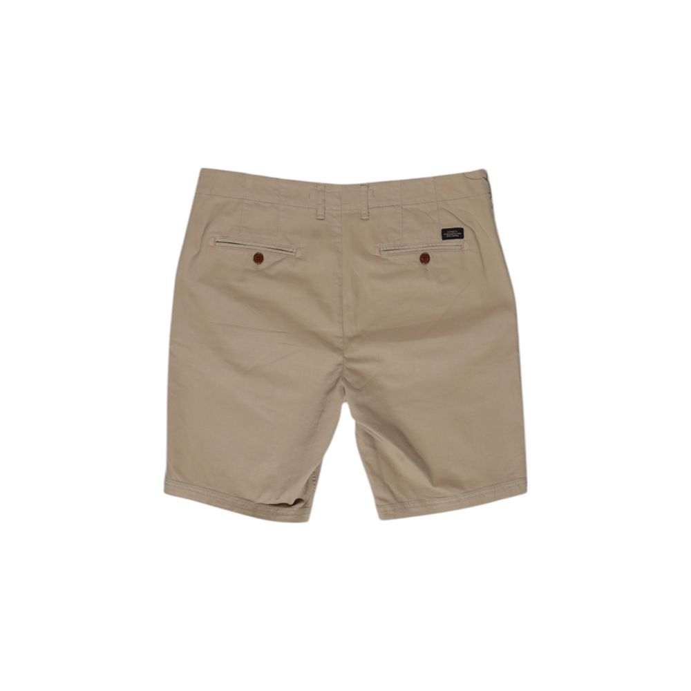 Superdry Beige Cotton Short