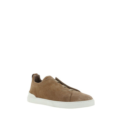 ZEGNA Suede leather Sneakers