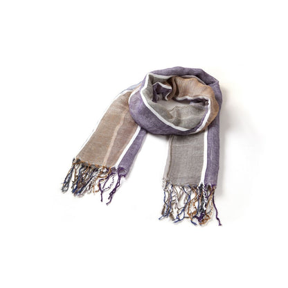 Lancaster Multicolor Linen And Scarf