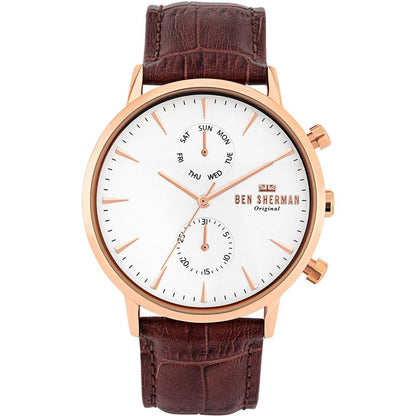 Ben Sherman – Braune Lederuhr