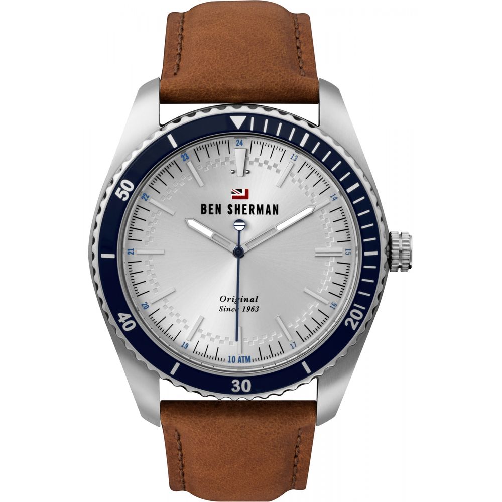 Ben Sherman – Braune Lederuhr