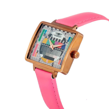 Bobroff Multicolor Leather Watch