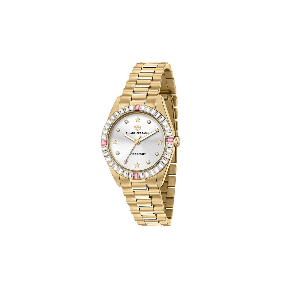 Chiara Ferragni Silver Stainless Steel Watch