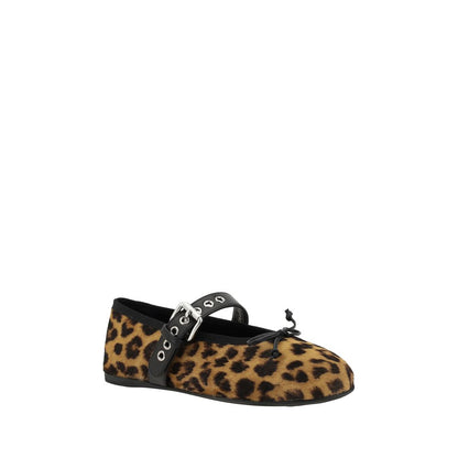 Miu Miu Animal print Ballerinas