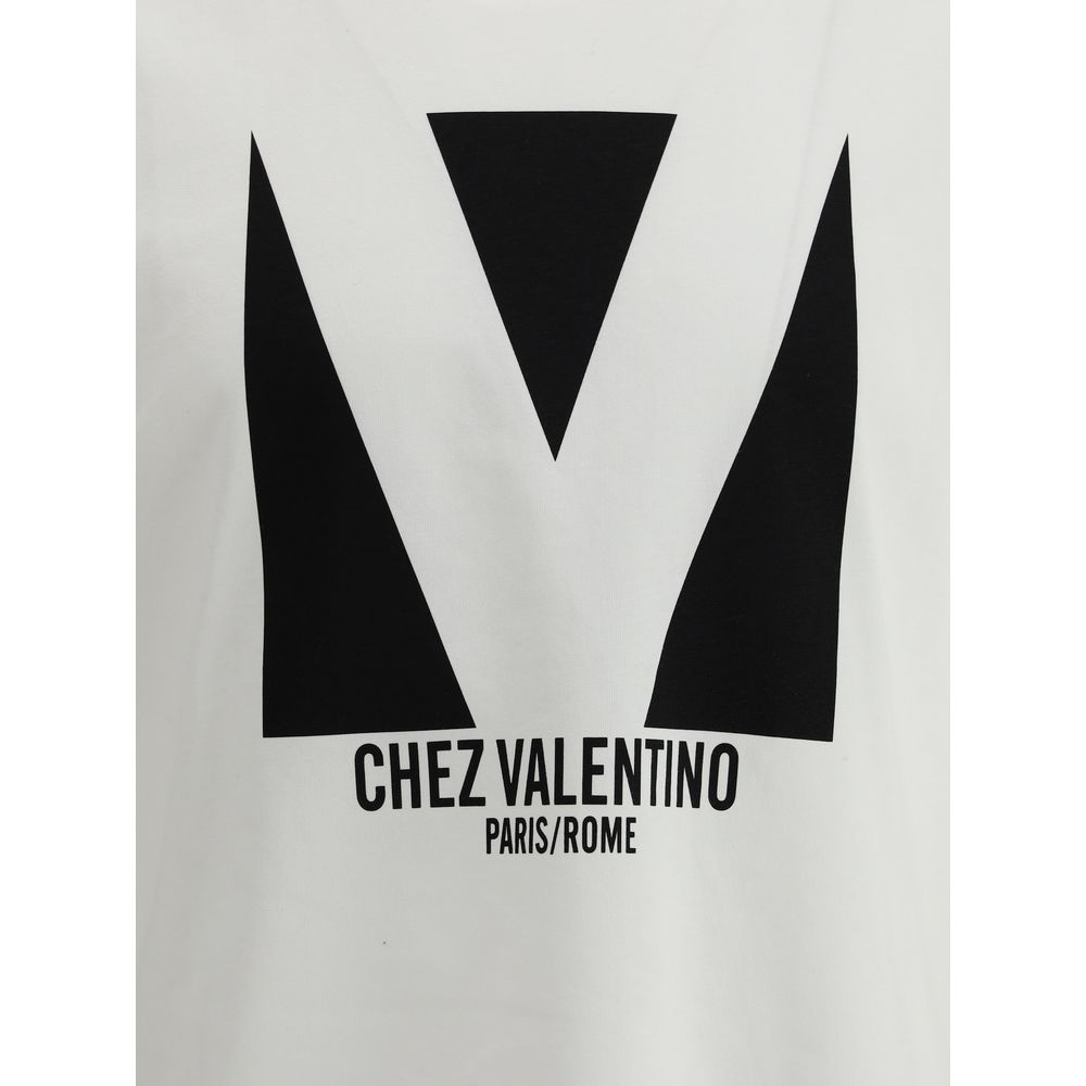 T-Shirt mit Maxi-Print von Valentino