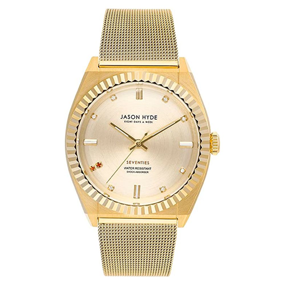 Jason Hyde Gold Steel Watch