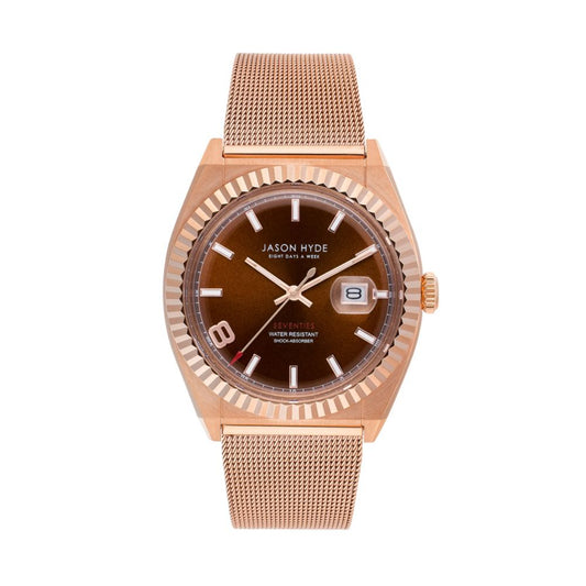 Jason Hyde – Textiluhr in Roségold