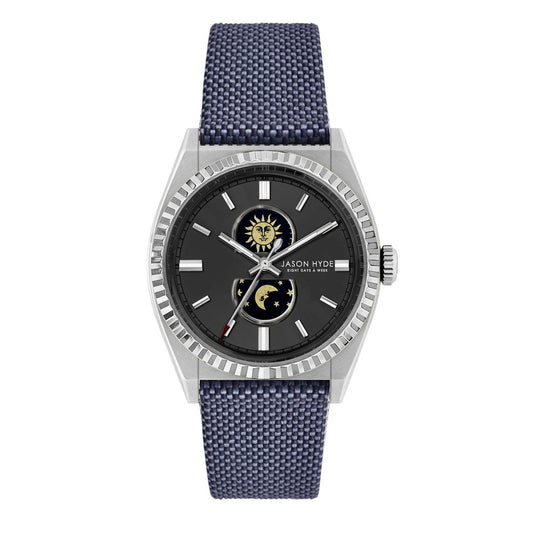 Jason Hyde – Blaue Polycarbonat-Armbanduhr