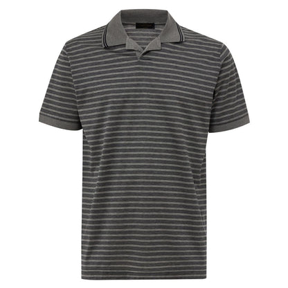 Corneliani Gray Cotton Polo Shirt