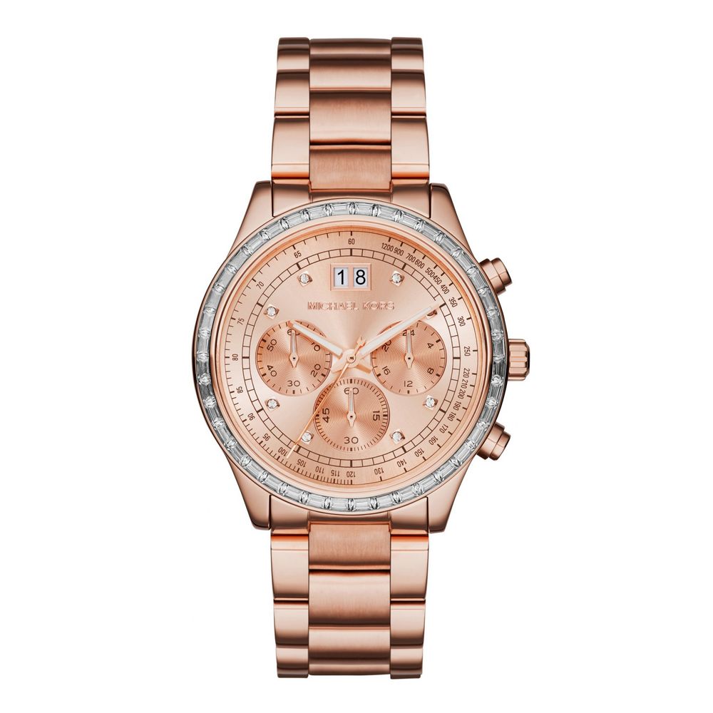 Michael Kors Rose Gold Steel Watch