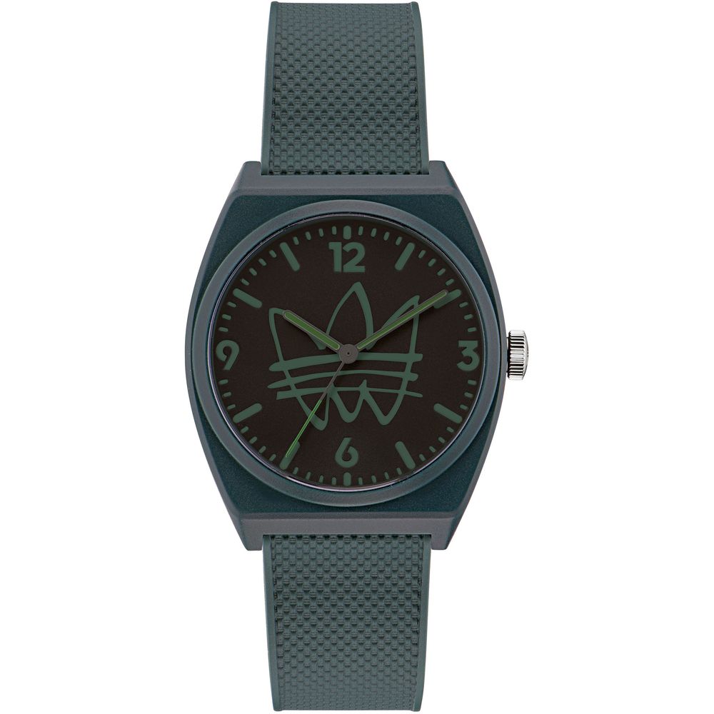 Adidas Grüne Silikonuhr