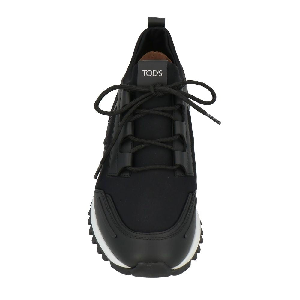 Tod's Black Leather Di Calfskin Sneaker