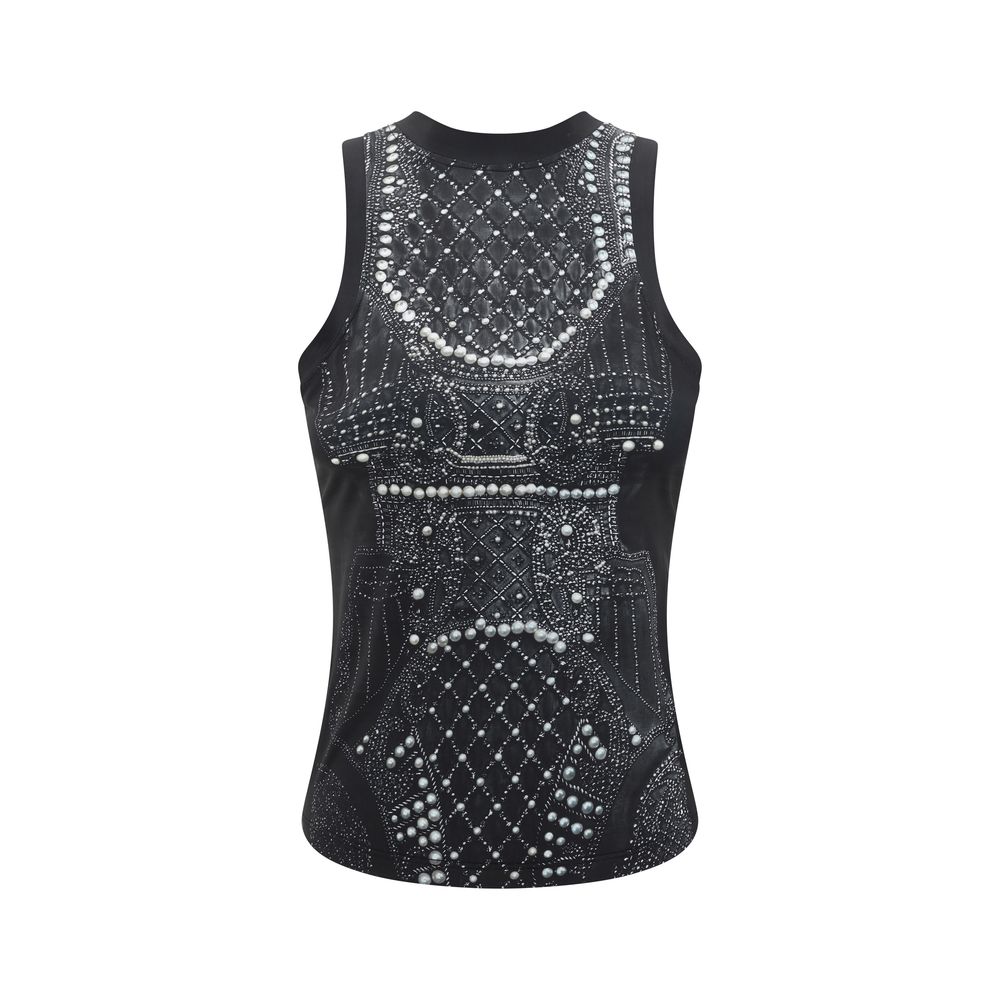 Balmain Trompe l'œil Top