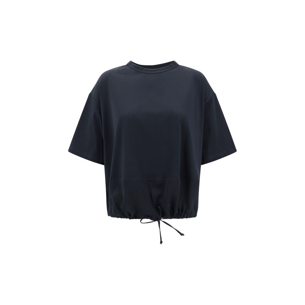 Fabiana Filippi Silk detail T-shirt