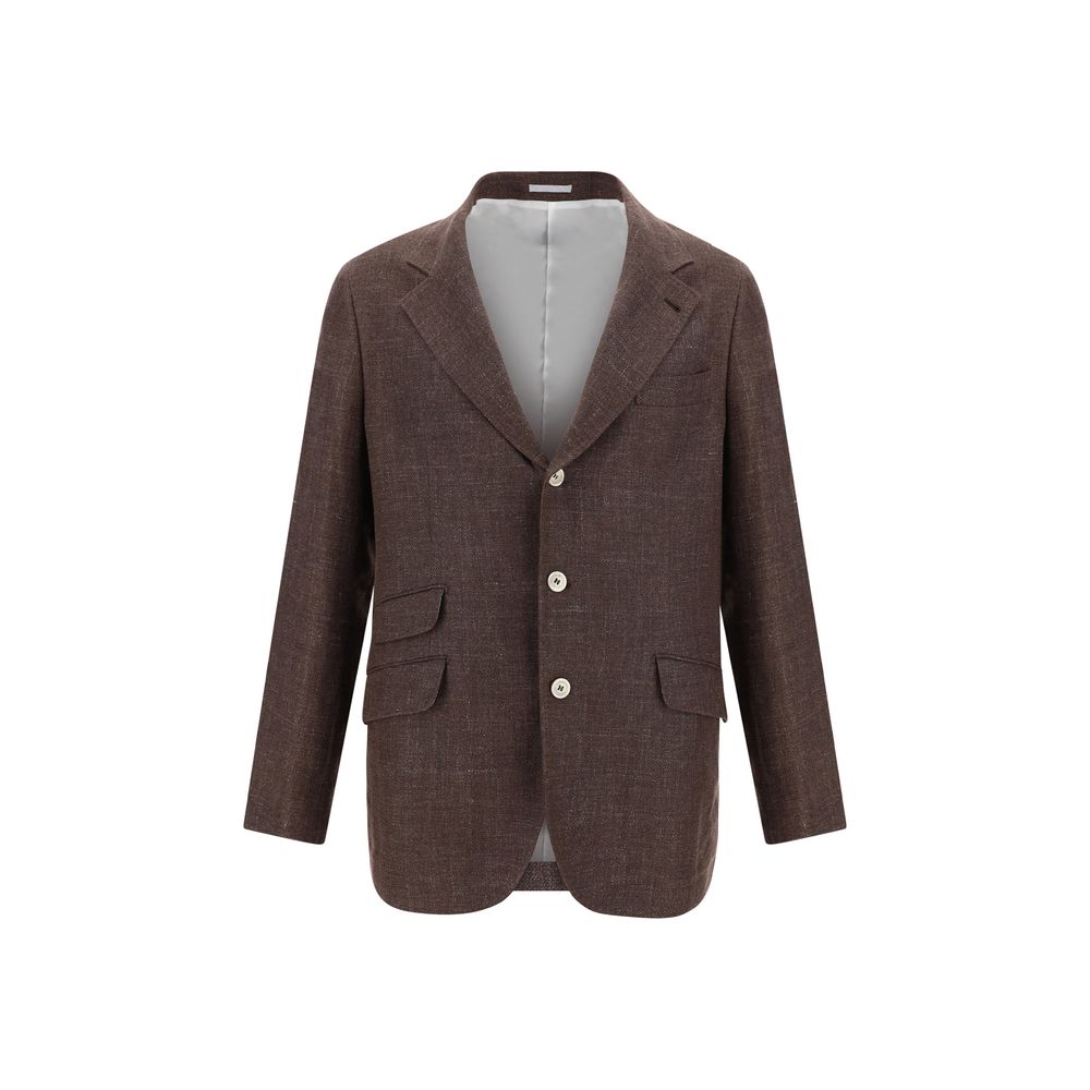 Brunello Cucinelli Linen Blazer Jacket