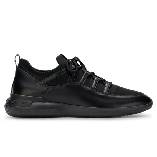 Tod's Black Leather Di Calfskin Sneaker