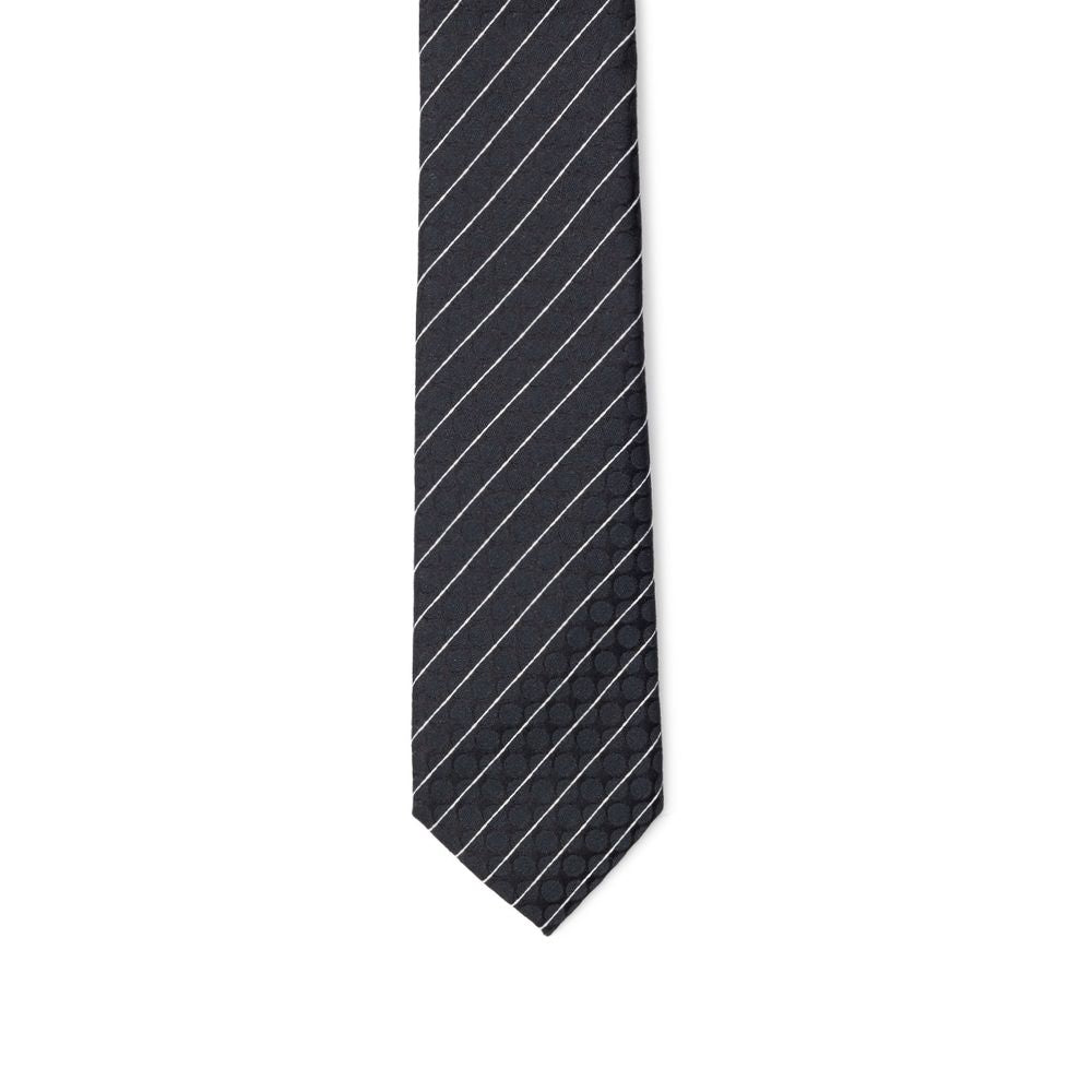 Dolce & Gabbana Black Polyester Ties & Bowty